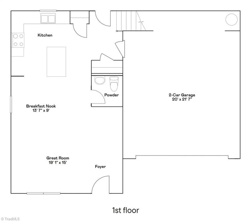 Stick/Site Built at 130 Primrose Street, King NC 27021, photo 6 of 27