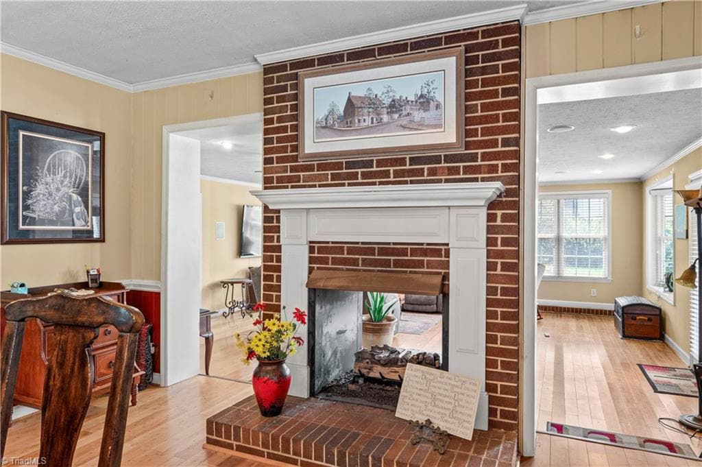 Double Sided Fireplace - 510 Gillespie Street, Dobson NC 27017, Dobson