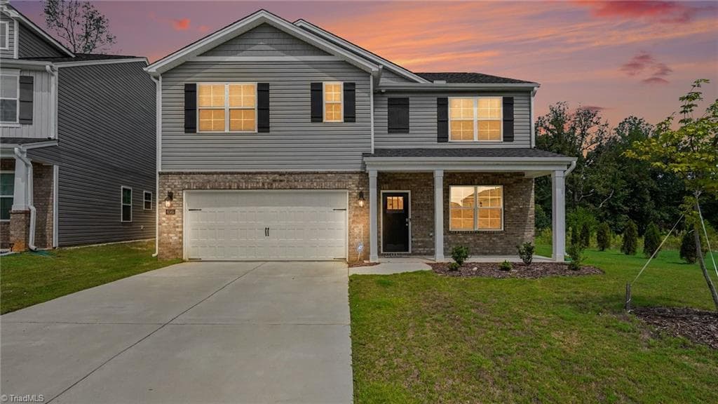Stick/Site Built at 6585 Clark Creek Trail, Whitsett NC 27377, photo 5 of 31