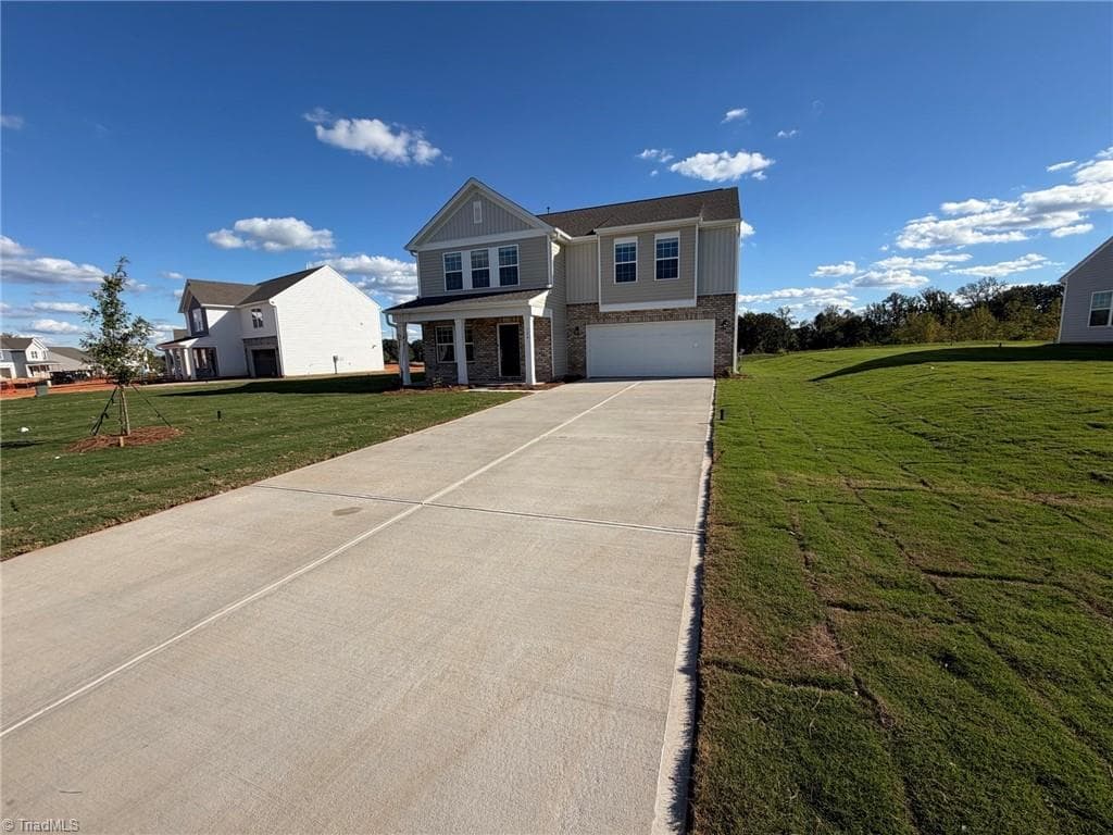 Photos /Images are of this actual home. This home is under construction. - 126 Primrose Street, King NC 27021, King