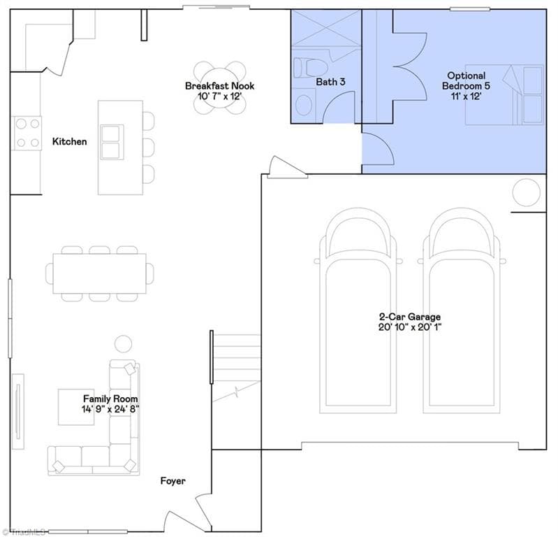 Stick/Site Built at 126 Primrose Street, King NC 27021, King, photo 11 of 78