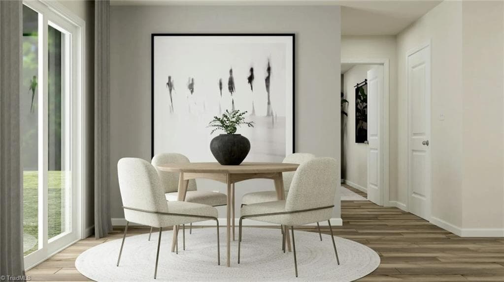 Breakfast Nook / Dining | Photos/Images are Representative Only and may vary from actual home. - 126 Primrose Street, King NC 27021, King