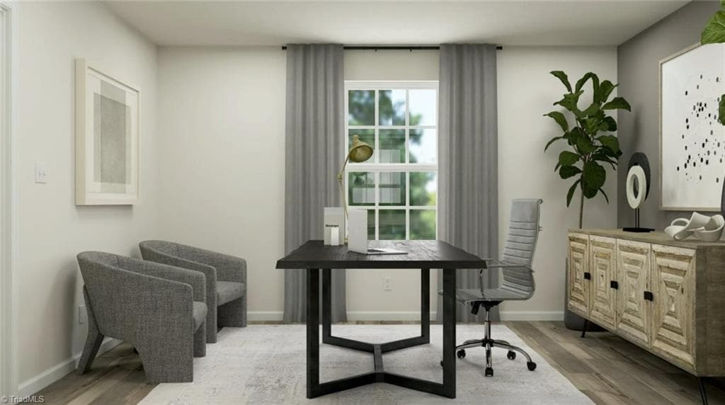 5th Bedroom shown as Office | Photos/Images are Representative Only and may vary from actual home. - 126 Primrose Street, King NC 27021, King