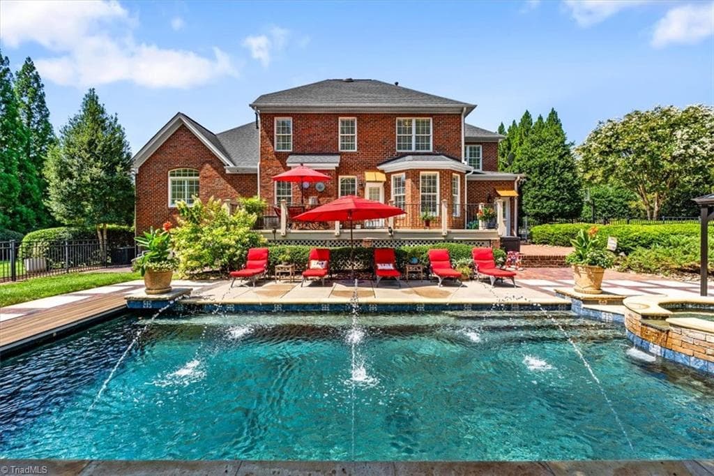 Salt Water Pool - 8404 Oakchester Court, Oak Ridge NC 27310, Oak Ridge