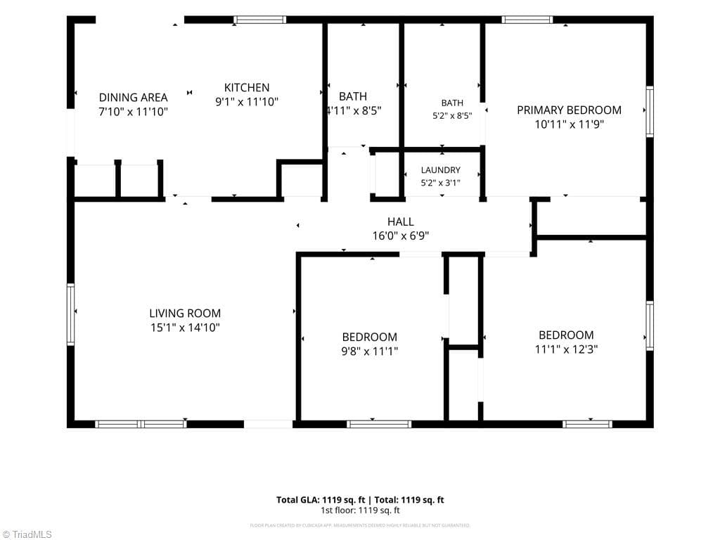 Stick/Site Built at 326 Bingham Street, Greensboro NC 27401, photo 25 of 25