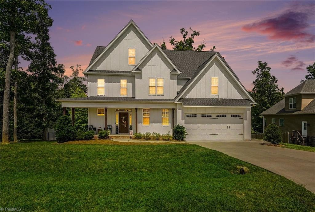Stick/Site Built at 7625 Monty Drive, Kernersville NC 27284, photo 50 of 50