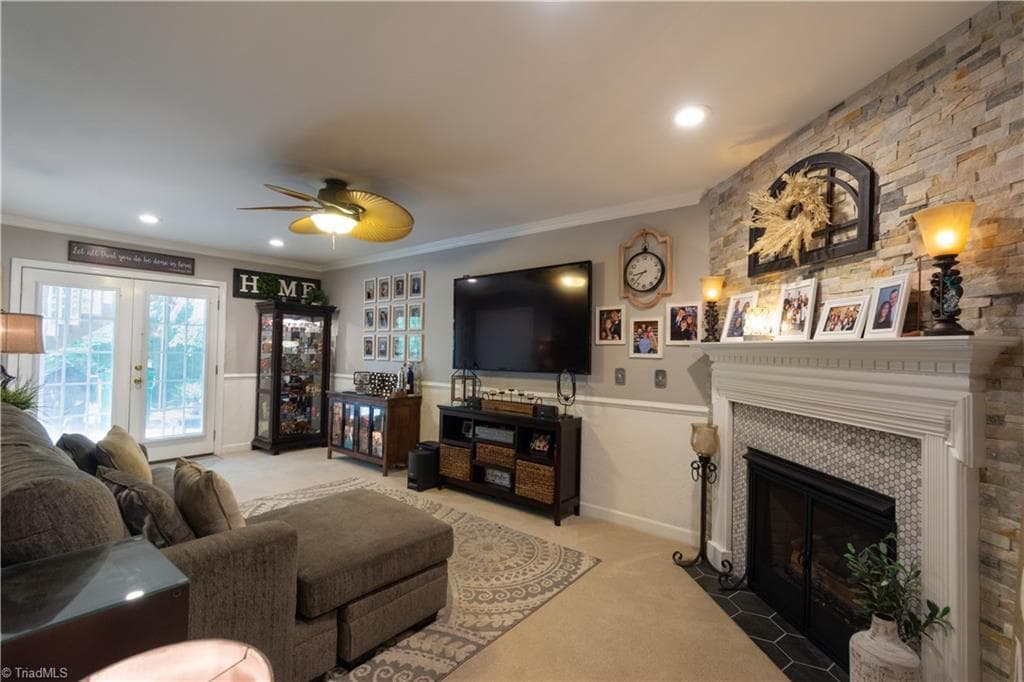 Stick/Site Built at 308 Cotswold Lane, King NC 27021, King, photo 37 of 100