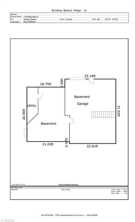 Stick/Site Built at 1146 Magnolia Street, Winston-Salem NC 27103, Winston-Salem, photo 23 of 23
