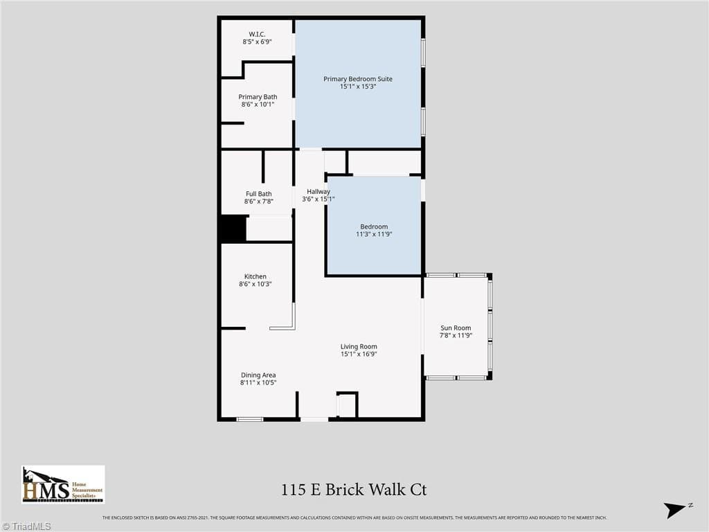 Stick/Site Built at 115 E Brick Walk Court, Mocksville NC 27028, Mocksville, photo 55 of 56