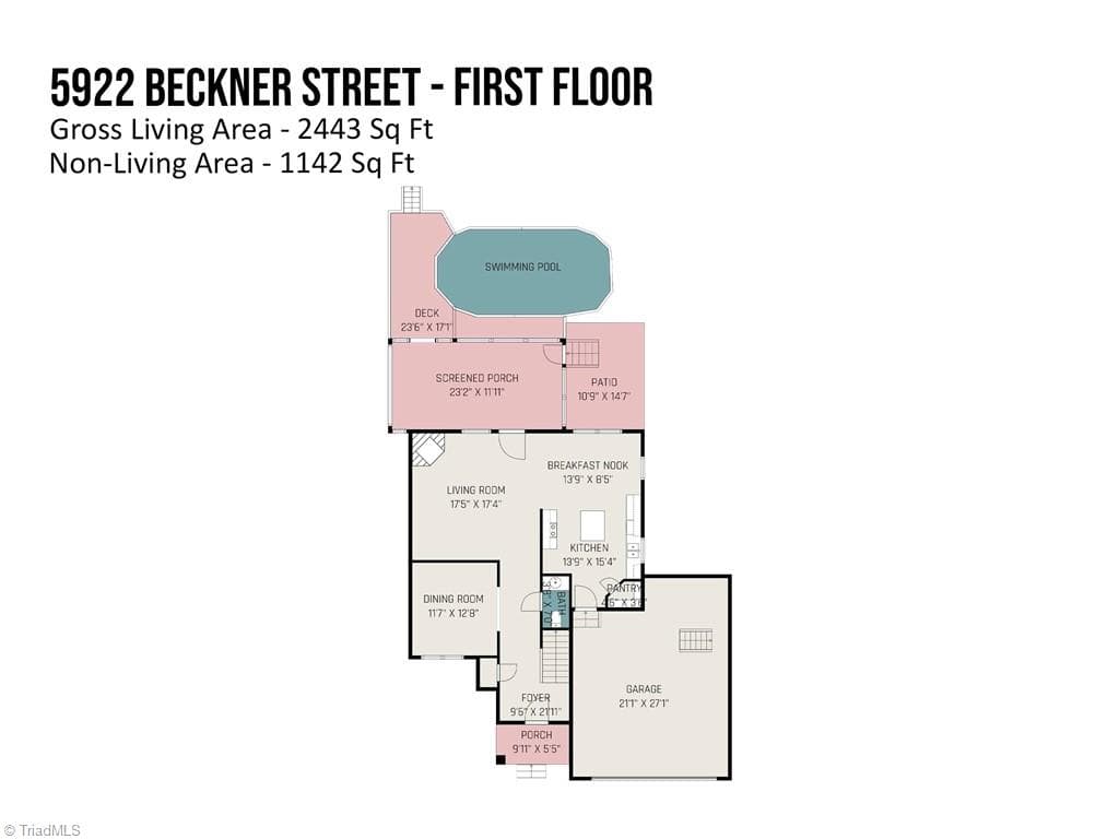 Stick/Site Built at 5922 Beckner Street, Winston-Salem NC 27103, photo 28 of 29