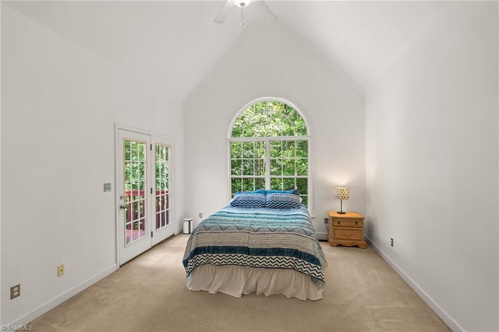 primary bedroom - 7702 Perthshire Drive, Oak Ridge NC 27310, Oak Ridge