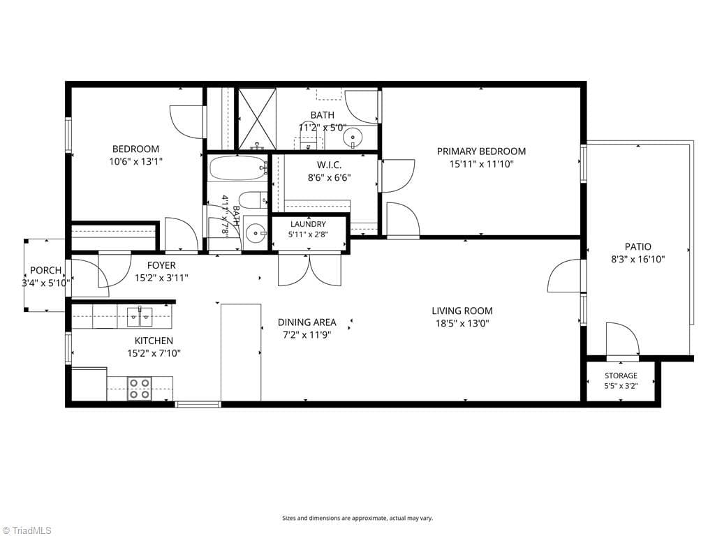 Stick/Site Built at 3273 Hyde Place Circle, Winston-Salem NC 27103, photo 39 of 40