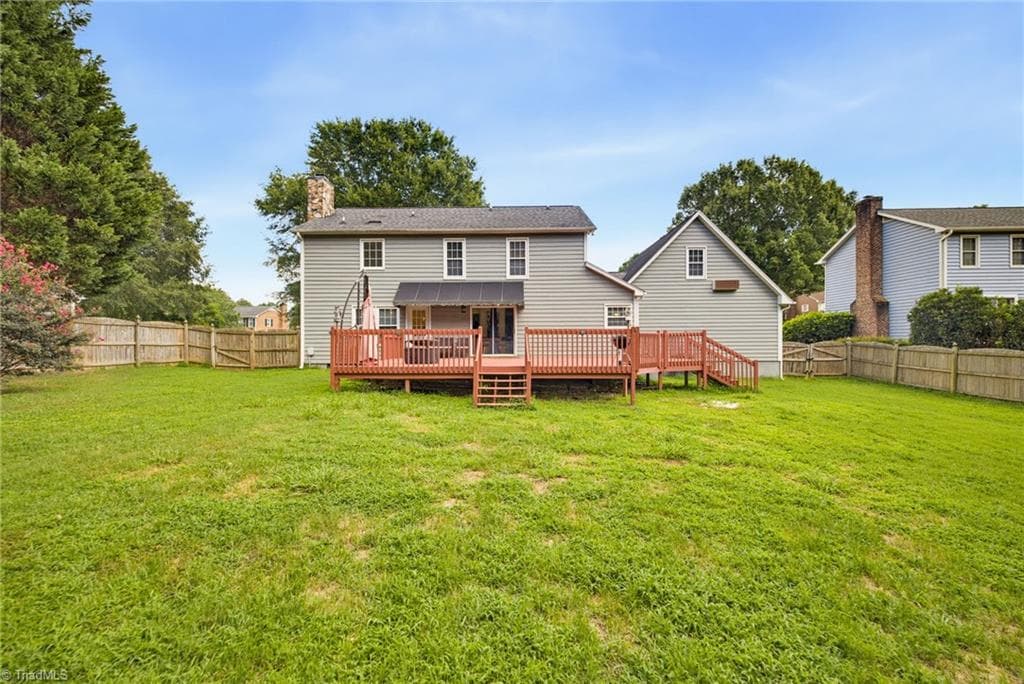 Stick/Site Built at 3809 Oak Forest Drive, High Point NC 27265, photo 27 of 45