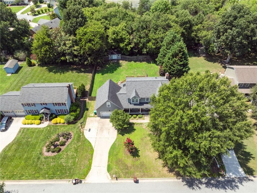 Stick/Site Built at 3809 Oak Forest Drive, High Point NC 27265, photo 30 of 45