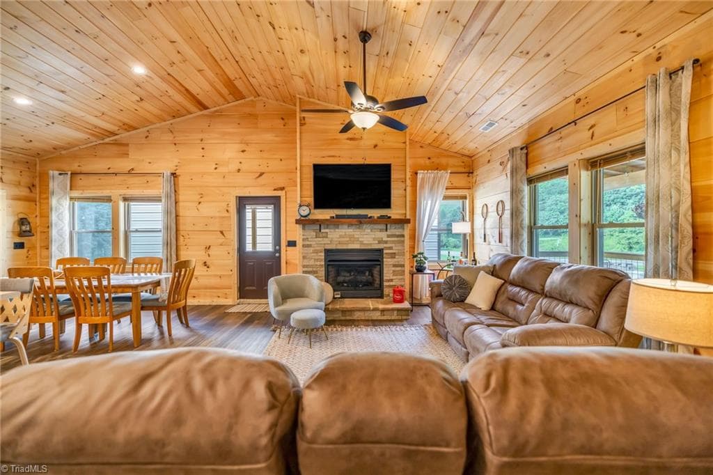 Stick/Site Built at 17036 NC Highway 88 W, Creston NC 28615, photo 13 of 45