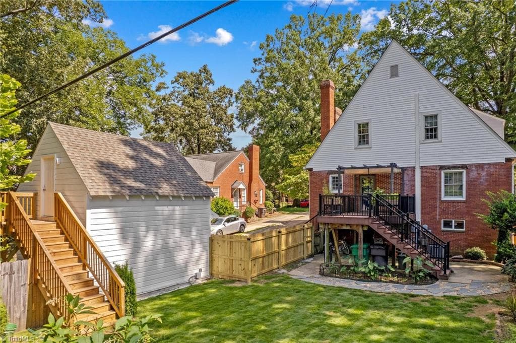 Stick/Site Built at 221 Woodrow Avenue, High Point NC 27262, photo 42 of 49