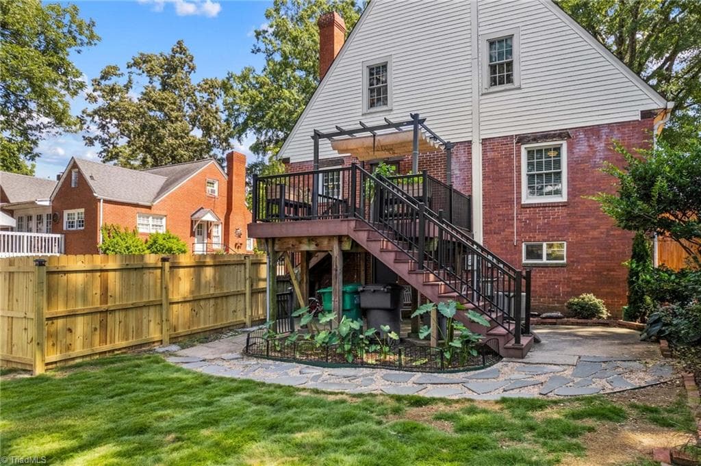 Stick/Site Built at 221 Woodrow Avenue, High Point NC 27262, photo 39 of 49
