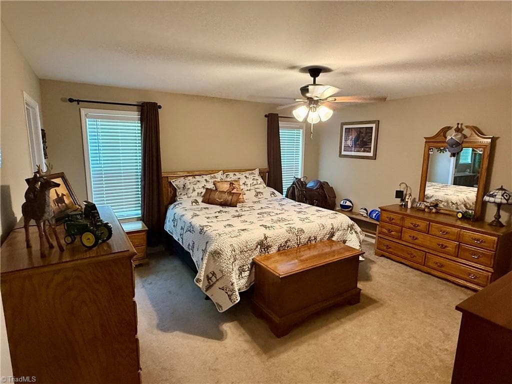 Primary bedroom - 104 E Gene Hairston Street, Madison NC 27025, Madison