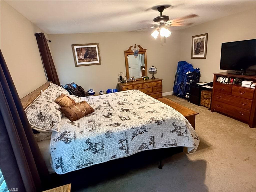 Primary bedroom - 104 E Gene Hairston Street, Madison NC 27025, Madison
