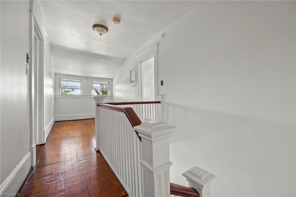 The space under the front windows could become an office or a cozy study - 1023 N Main Street, Mount Airy NC 27030, Mount Airy
