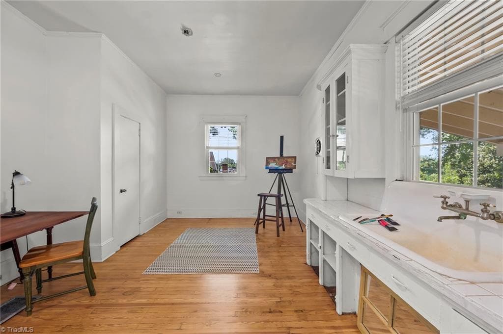 This spare room could also be converted to a large laundry/utility room. The possibilities are endless! - 1023 N Main Street, Mount Airy NC 27030, Mount Airy
