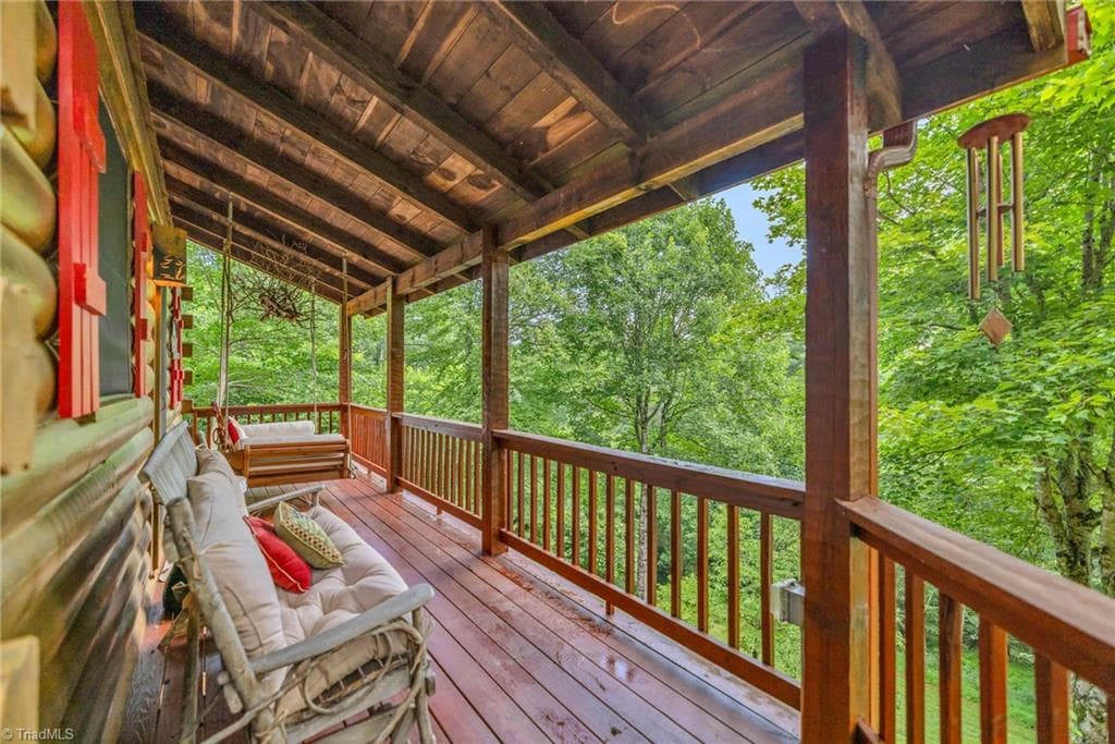 Stick/Site Built at 219 Ravenwood Drive, West Jefferson NC 28694, photo 32 of 46
