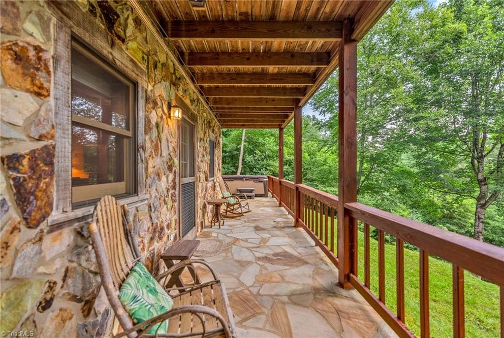 Stick/Site Built at 219 Ravenwood Drive, West Jefferson NC 28694, photo 33 of 46