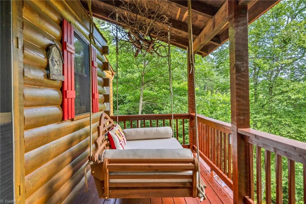 Stick/Site Built at 219 Ravenwood Drive, West Jefferson NC 28694, photo 31 of 46