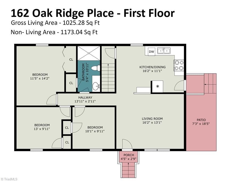 Stick/Site Built at 162 Oak Ridge Place, Mount Airy NC 27030, photo 27 of 27