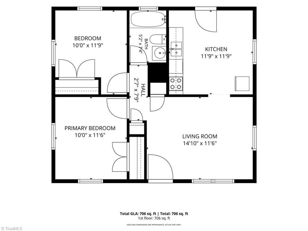 Stick/Site Built at 621 Spring Garden Circle, High Point NC 27260, High Point, photo 51 of 56