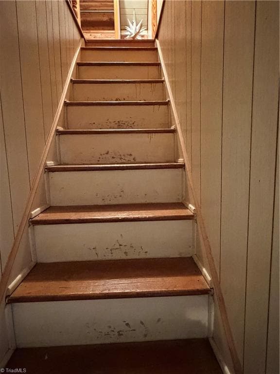 Permanent stairs to attic from second bedroom - 4608 High Point Road, Kernersville NC 27284, Kernersville