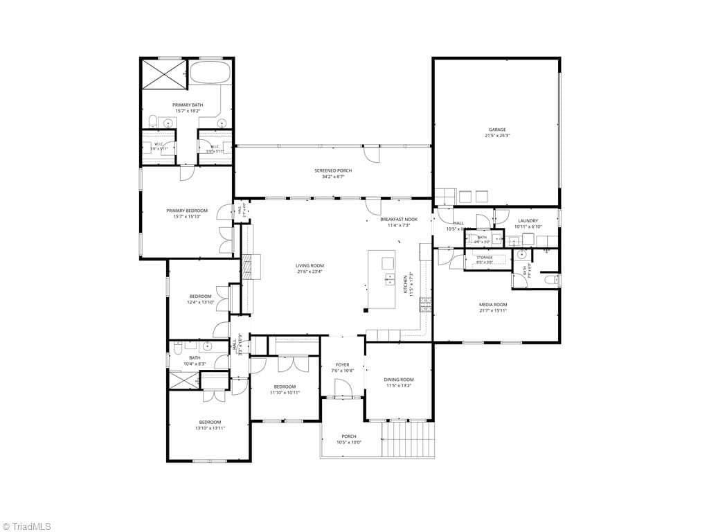 Stick/Site Built at 5823 Big Oak Way, Randleman NC 27317, photo 47 of 47