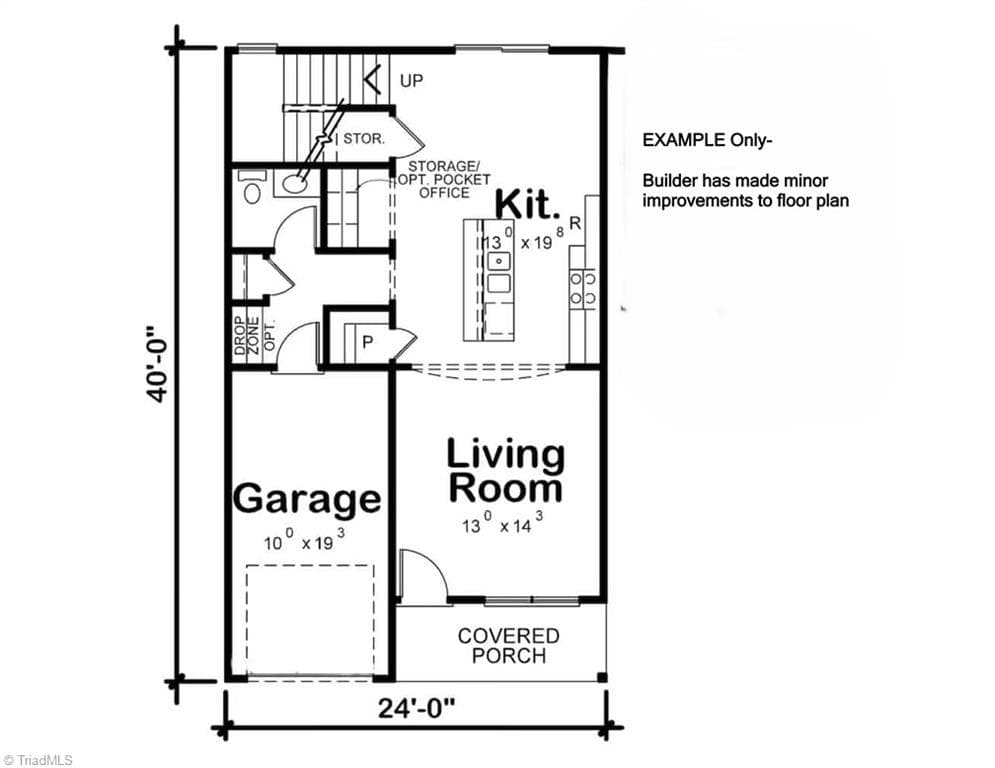 Stick/Site Built at 1203 Woodbriar Avenue, Greensboro NC 27405, photo 2 of 16