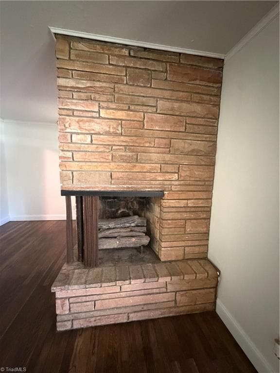 Propane fireplace in livingroom - 208 Harris Avenue, Elkin NC 28621, Elkin