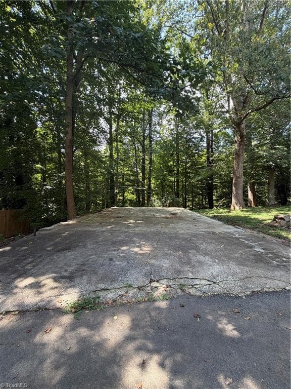 Concrete pad - 208 Harris Avenue, Elkin NC 28621, Elkin