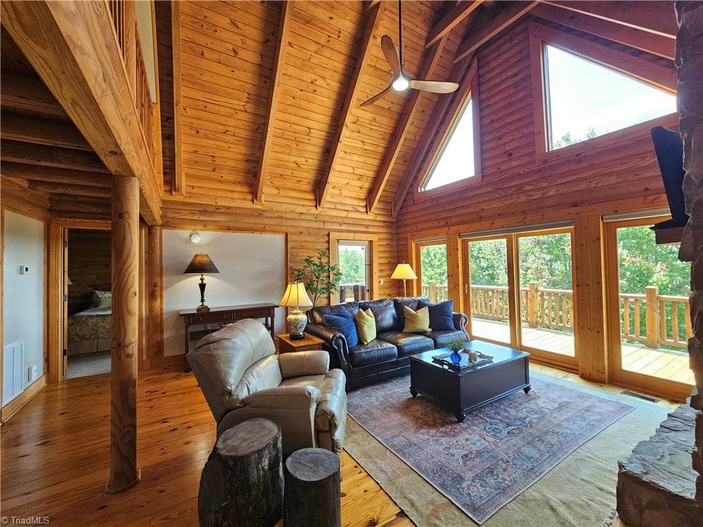 Stick/Site Built at 184 Grandview Circle, Traphill NC 28685, photo 13 of 48