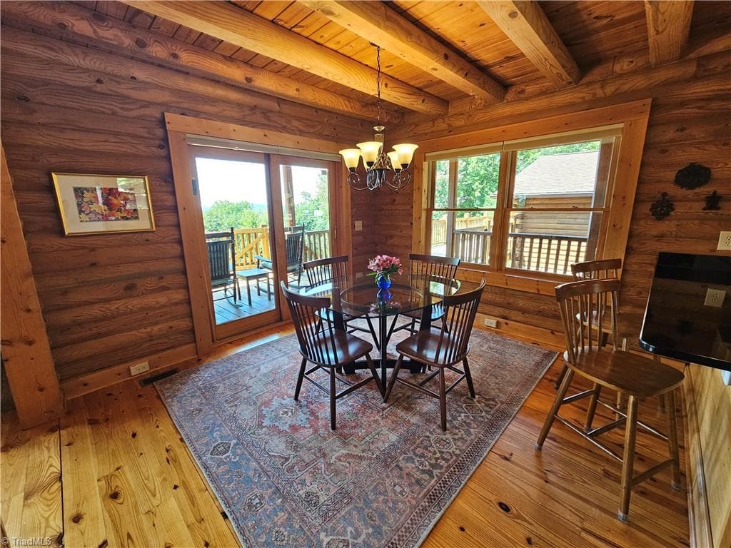 Stick/Site Built at 184 Grandview Circle, Traphill NC 28685, photo 16 of 48
