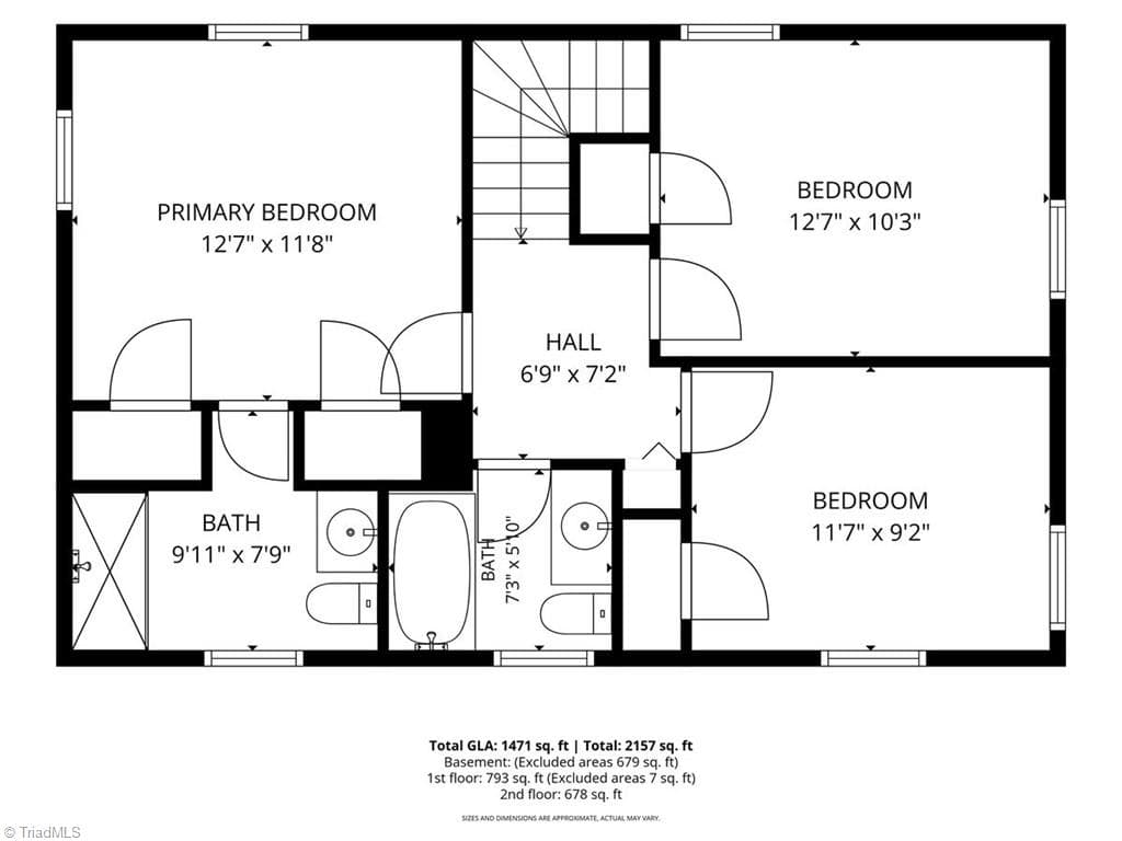 Stick/Site Built at 7317 Farmbrook Place, Thomasville NC 27360, photo 36 of 38