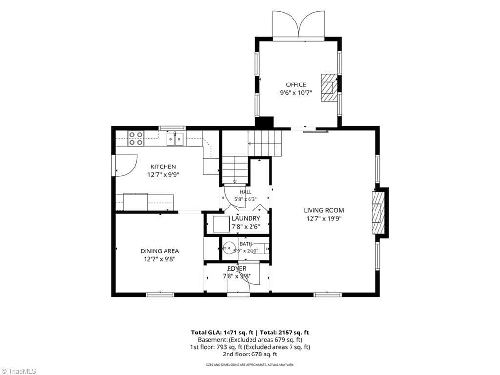 Stick/Site Built at 7317 Farmbrook Place, Thomasville NC 27360, photo 37 of 38