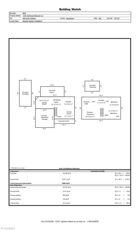 Stick/Site Built at 125 Hartman Branch Lane, Winston-Salem NC 27127, Winston-Salem, photo 35 of 35