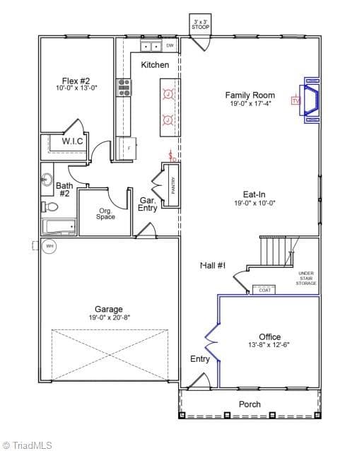 Stick/Site Built at 5826 Latigo Court, Clemmons NC 27012, photo 3 of 4