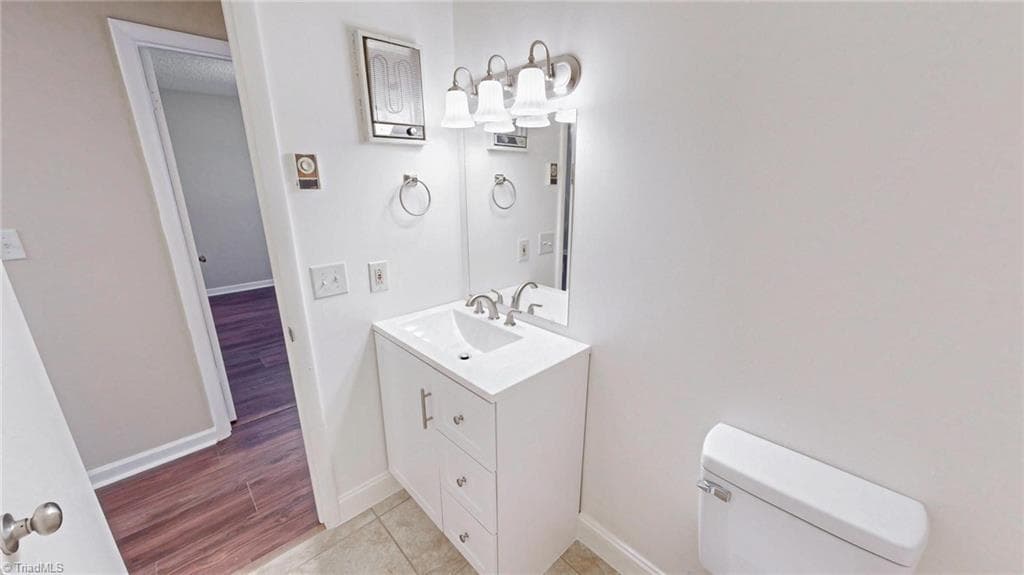 Another View of the redone 1/2 Bath - 1804 Ramsey Road, Kernersville NC 27284, Kernersville