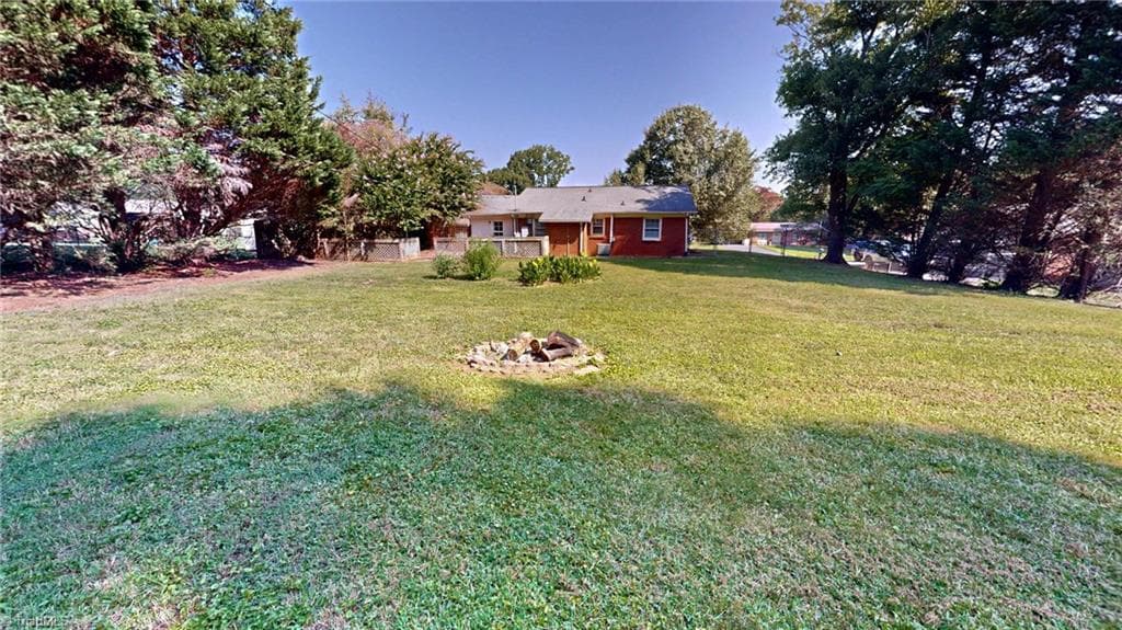 Looking from the back yard toward the home - 1804 Ramsey Road, Kernersville NC 27284, Kernersville