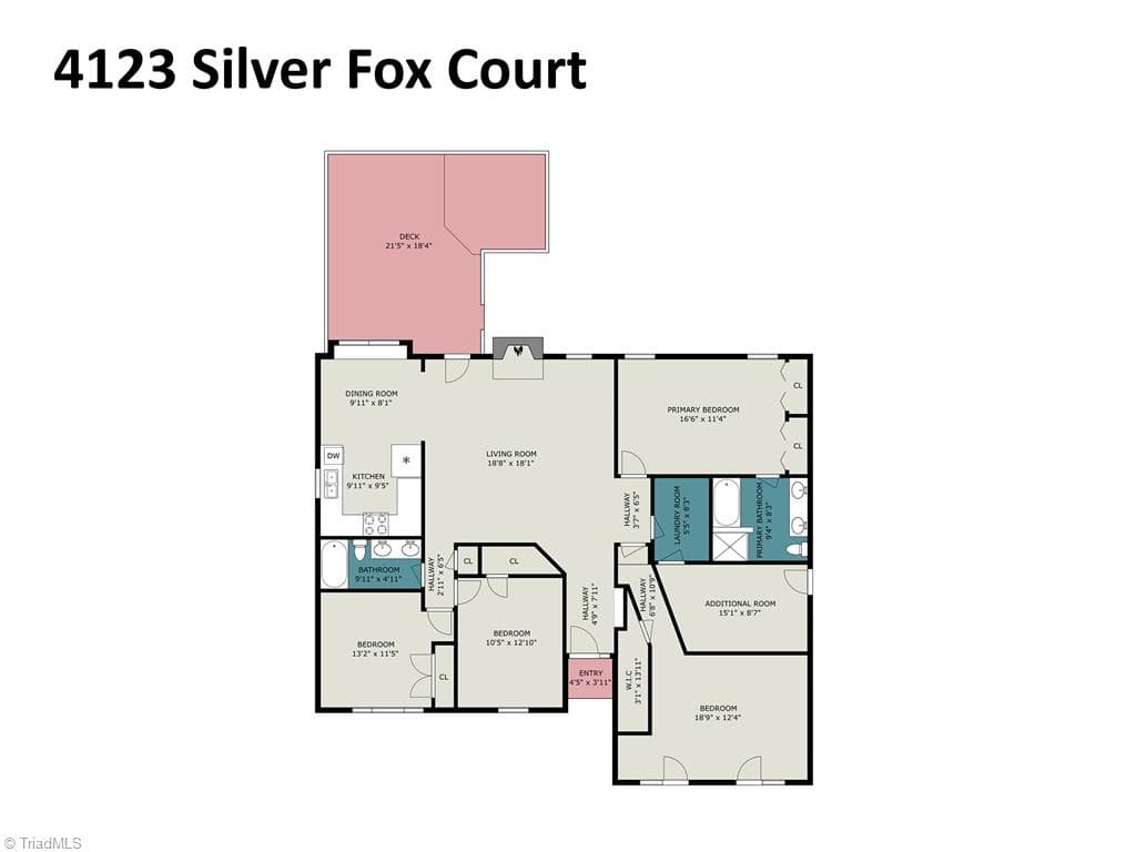 Stick/Site Built at 4123 Silver Fox Court, High Point NC 27265, photo 35 of 35