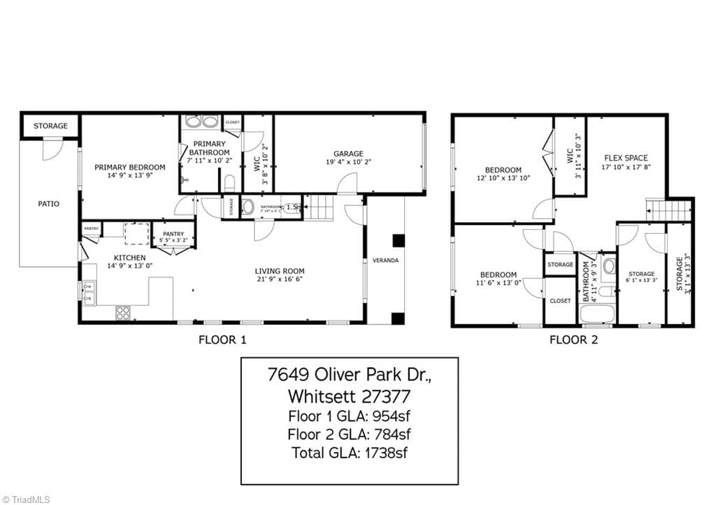 Stick/Site Built at 7649 Oliver Park Drive, Whitsett NC 27377, Whitsett, photo 43 of 44