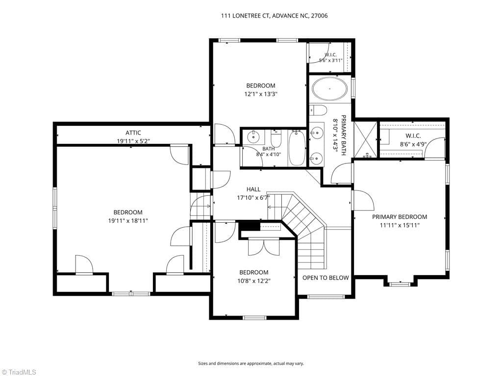 Stick/Site Built at 111 Lonetree Court, Advance NC 27006, Advance, photo 83 of 96