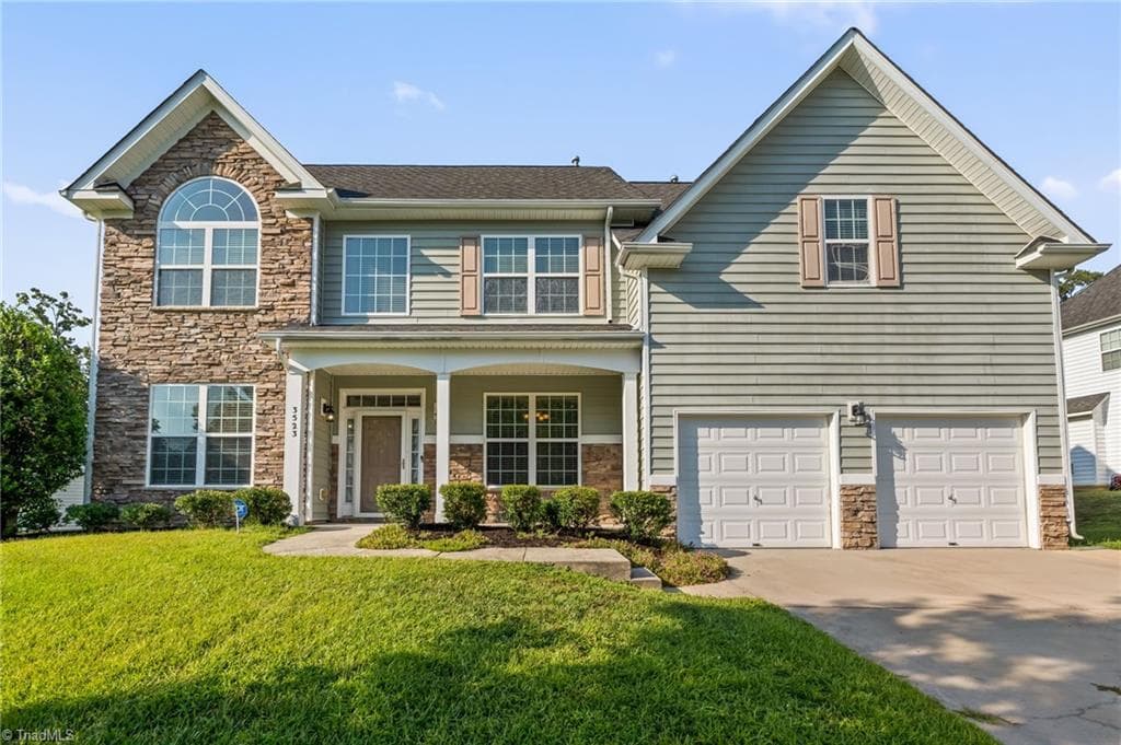Stick/Site Built at 3523 Sagedale Court, High Point NC 27265, photo 2 of 47