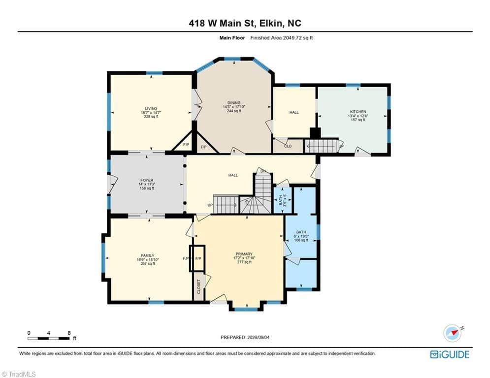 Stick/Site Built at 418 W Main Street, Elkin NC 28621, photo 47 of 49