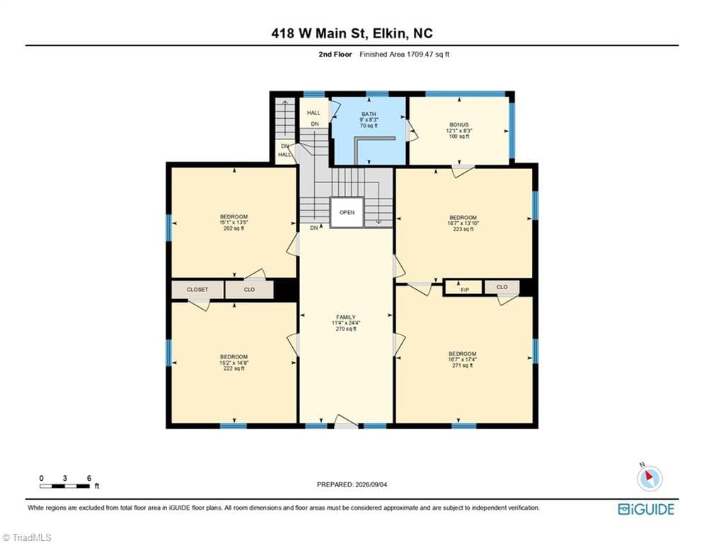 Stick/Site Built at 418 W Main Street, Elkin NC 28621, photo 48 of 49
