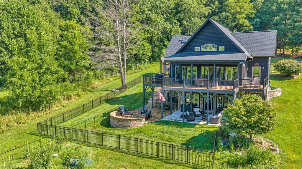 Stick/Site Built at 309 Flint River Drive, Laurel Springs NC 28644, photo 2 of 48